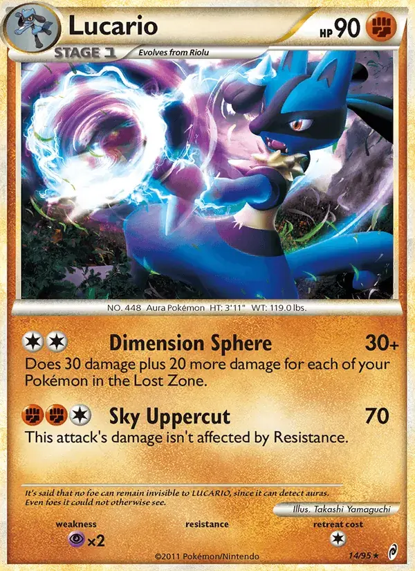 Lucario - 14/106 - L'appel des Légendes