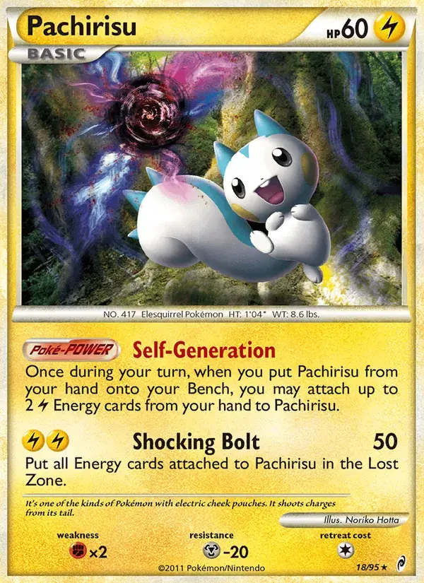 Pachirisu - 18/106 - L'appel des Légendes
