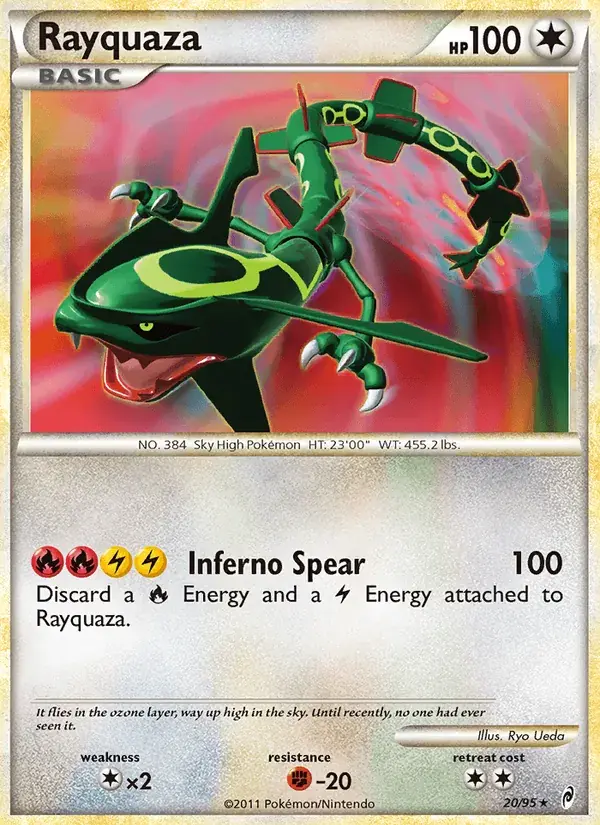 Rayquaza - 20/106 - L'appel des Légendes