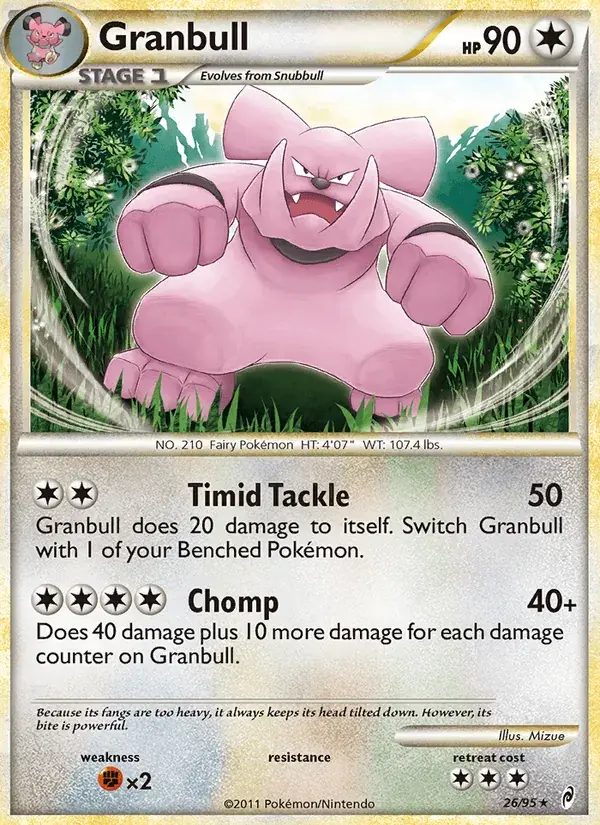 Granbull - 26/106 - L'appel des Légendes