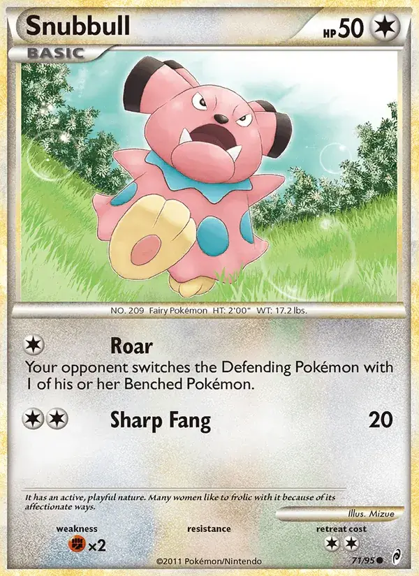 Snubbull - 71/106 - L'appel des Légendes