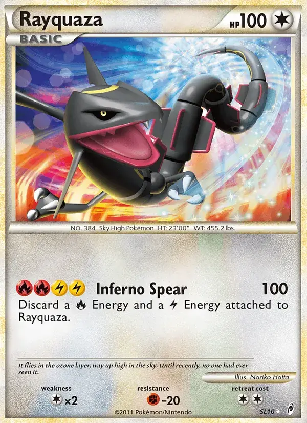 Rayquaza - SL10/106 - L'appel des Légendes