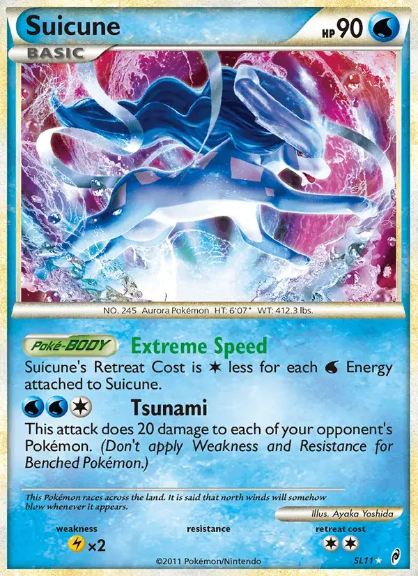 Suicune - SL11/106 - L'appel des Légendes