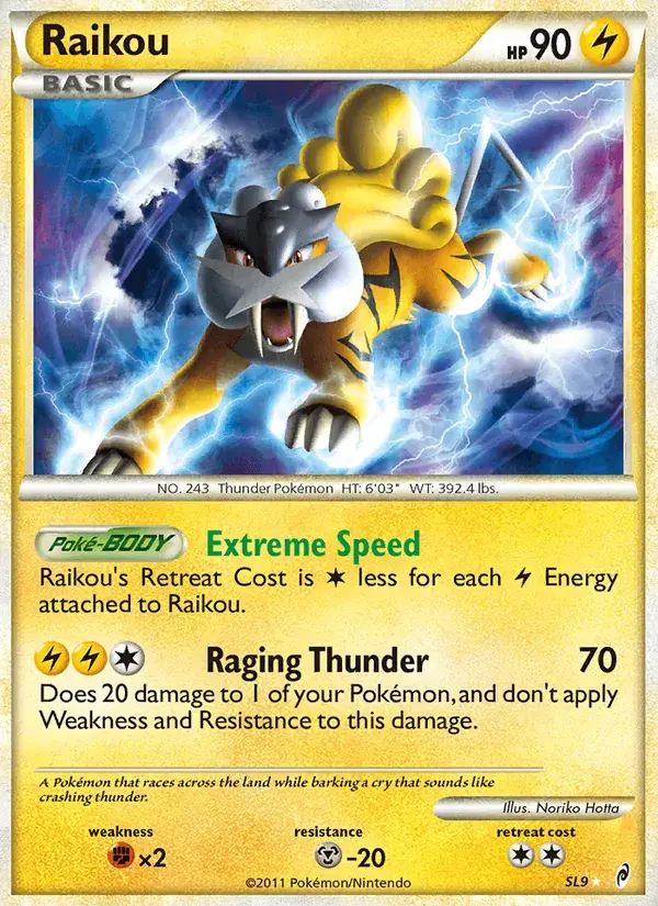 Raikou - SL9/106 - L'appel des Légendes