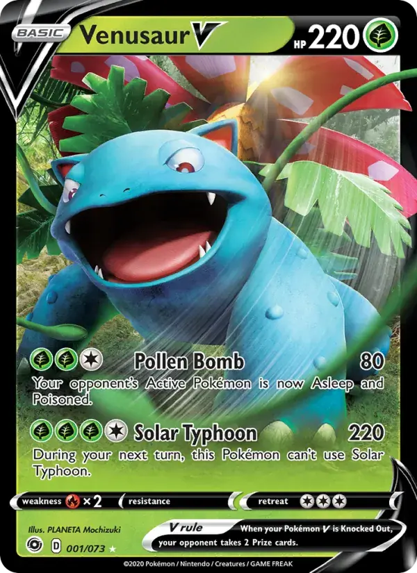 Venusaur V - 1/80 - Champion's Path