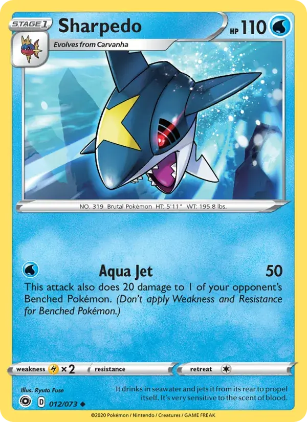 Sharpedo - 12/80 - Champion's Path