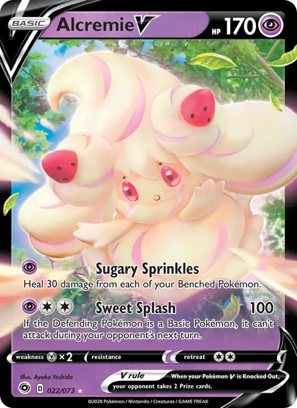 Alcremie V - 22/80 - Champion's Path
