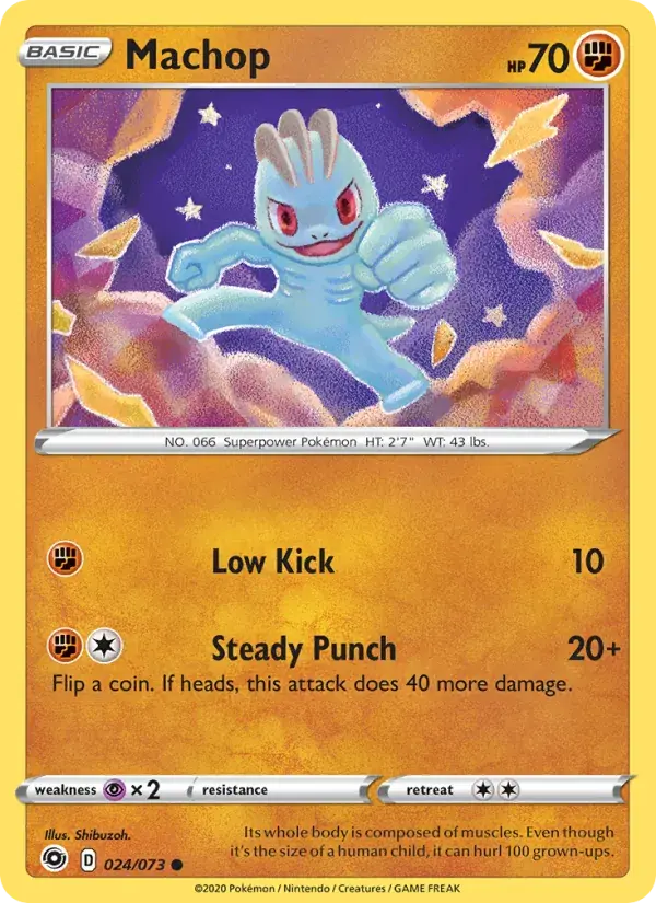 Machop - 24/80 - Champion's Path