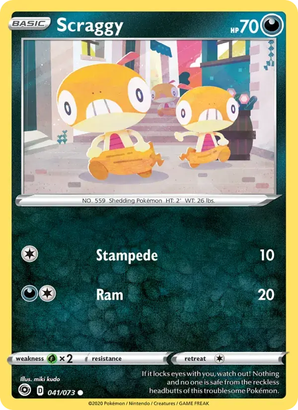 Scraggy - 41/80 - Champion's Path