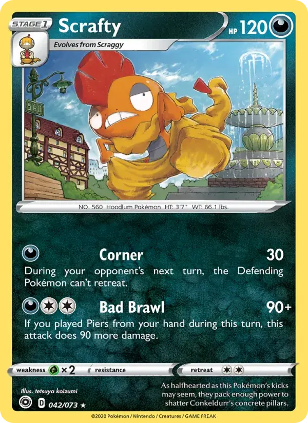 Scrafty - 42/80 - Champion's Path