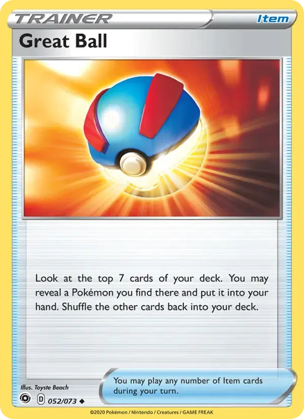 Great Ball - 52/80 - Champion's Path