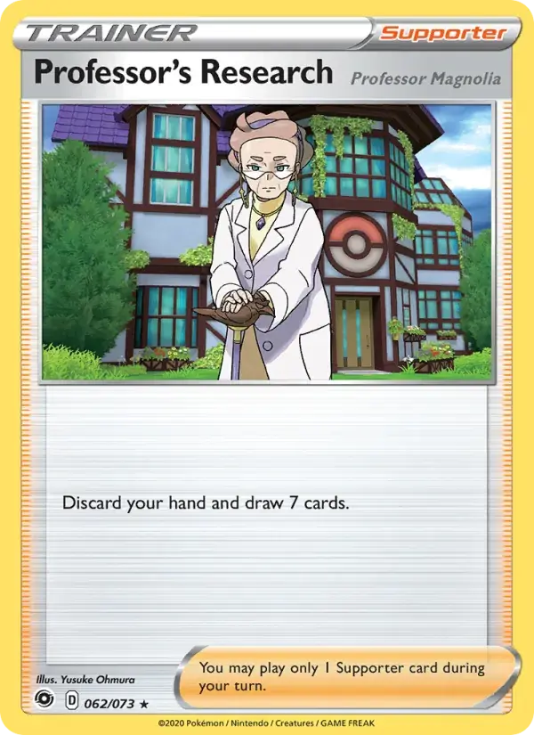 Professor's Research (Professor Magnolia) - 62/80 - Champion's Path
