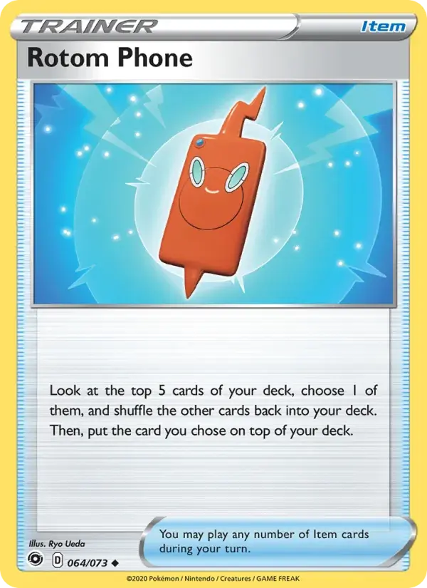Rotom Phone - 64/80 - Champion's Path