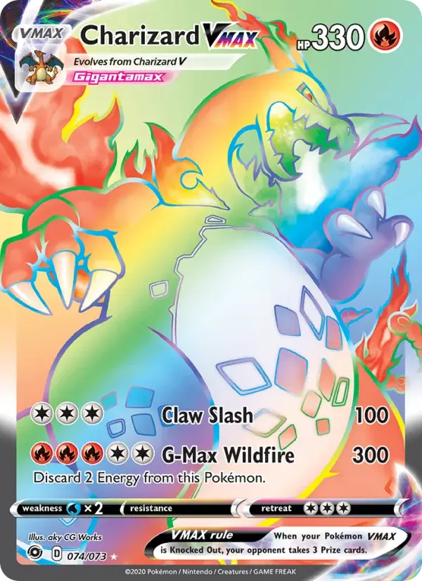 Charizard VMAX - 74/80 - Champion's Path