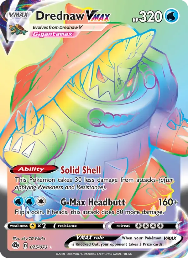 Drednaw VMAX - 75/80 - Champion's Path