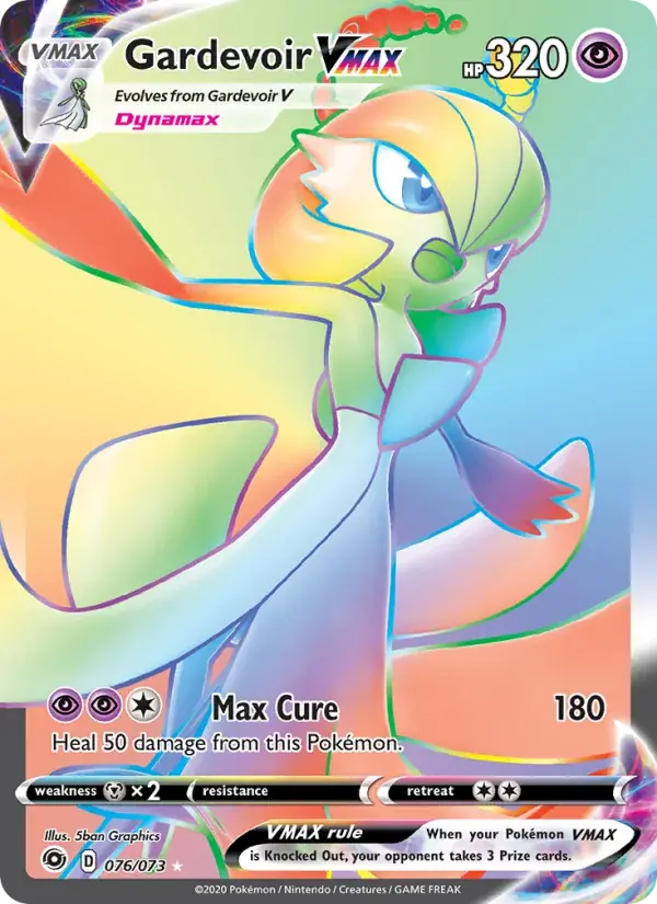 Gardevoir VMAX - 76/80 - Champion's Path
