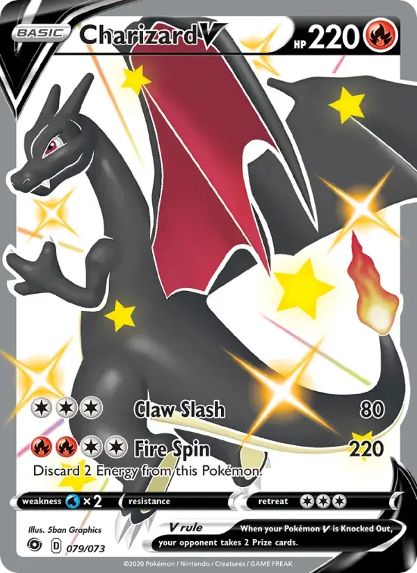 Charizard V - 79/80 - Champion's Path