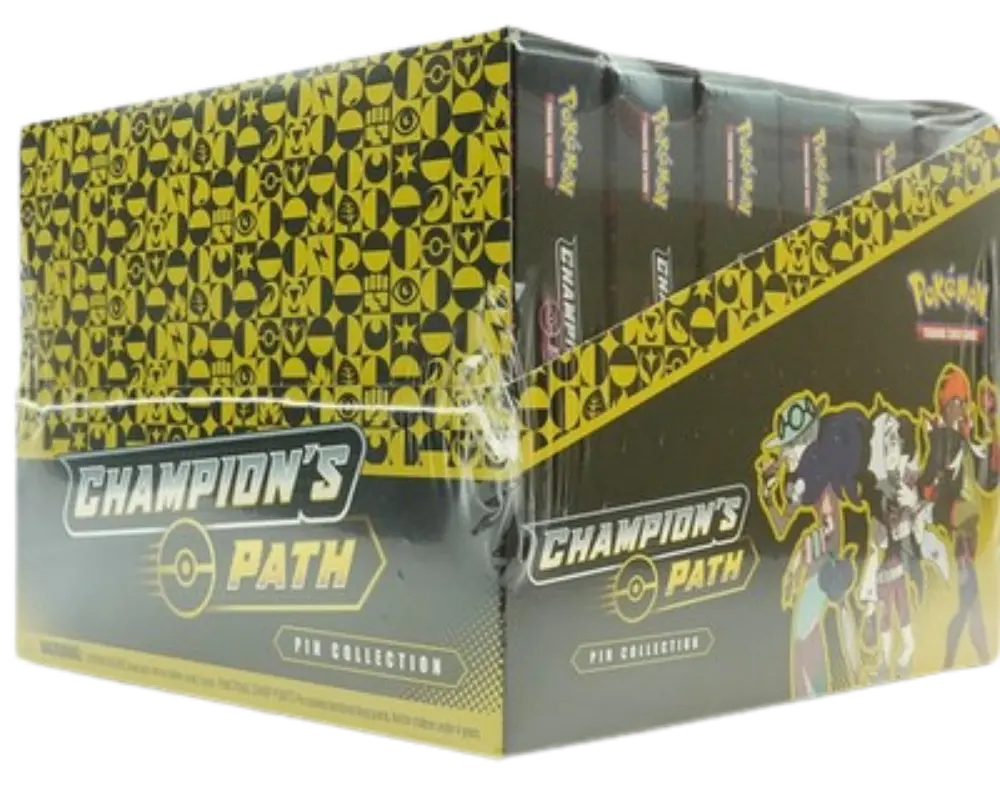 Champion's Path: Pin Collection Display - Ballonlea, Spikemuth, & Hammerlocke Gyms