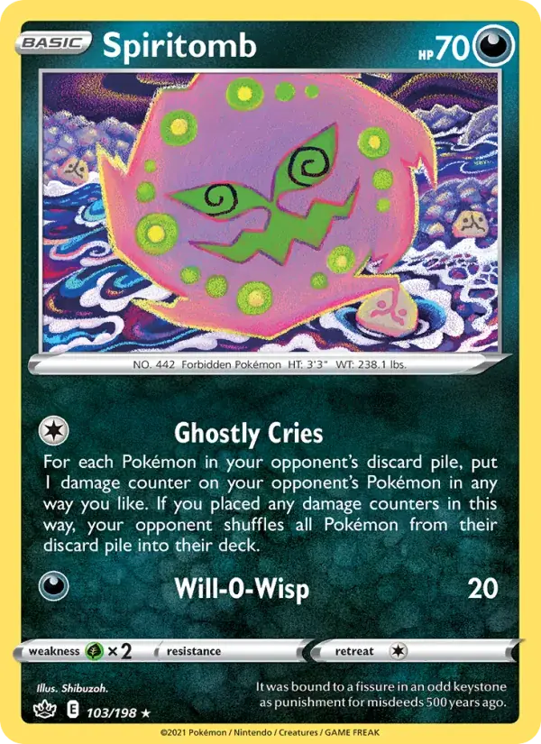 Spiritomb - 103/233 - Chilling Reign