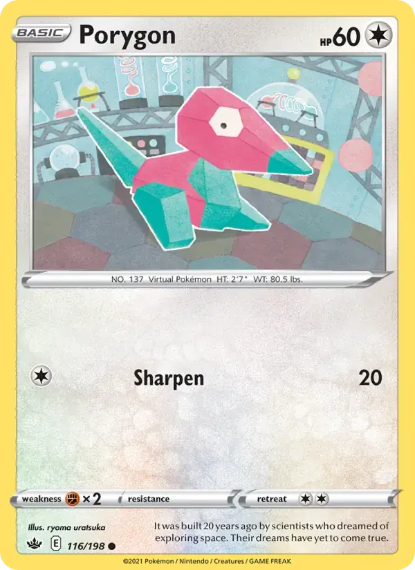 Porygon - 116/233 - Chilling Reign