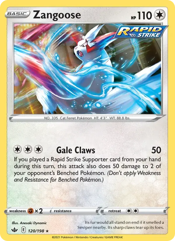 Zangoose - 120/233 - Chilling Reign