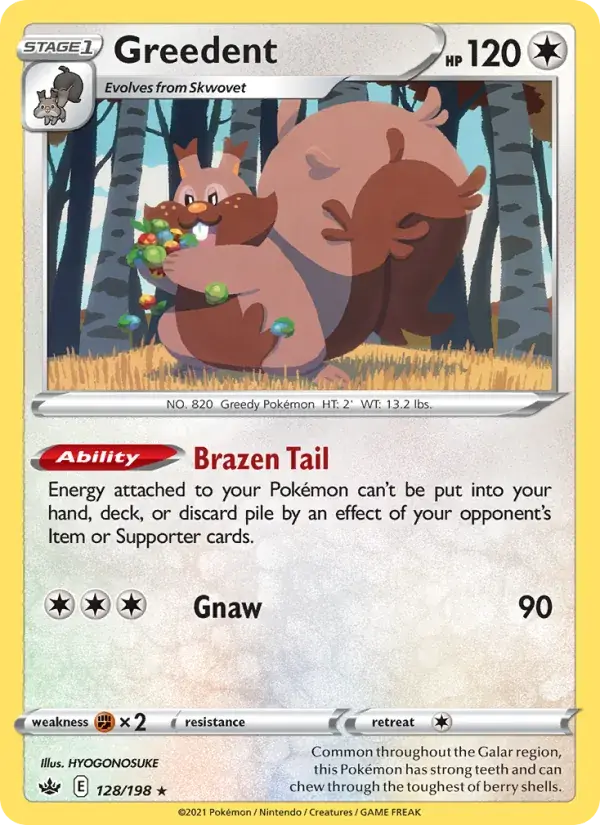 Greedent - 128/233 - Chilling Reign