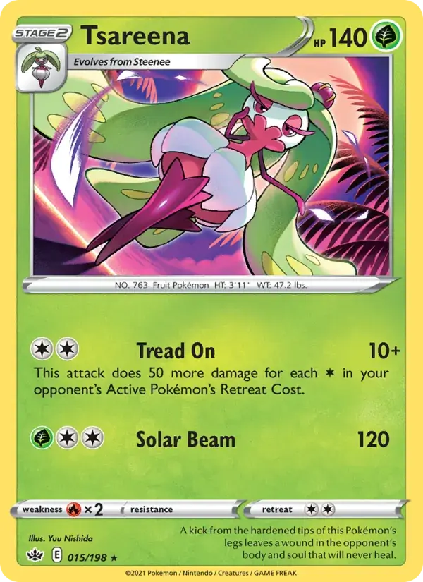 Tsareena - 15/233 - Chilling Reign