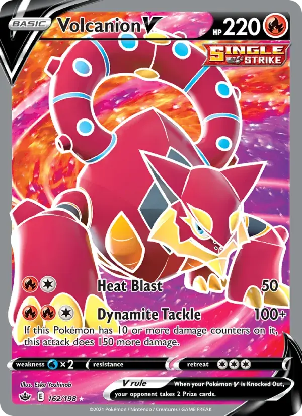 Volcanion V - 162/233 - Chilling Reign