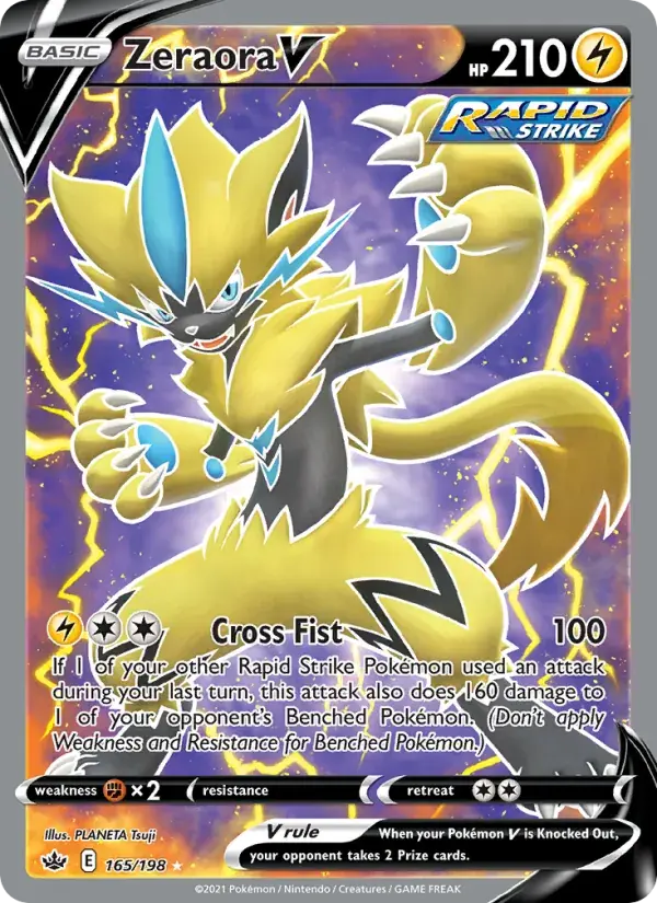 Zeraora V - 165/233 - Chilling Reign