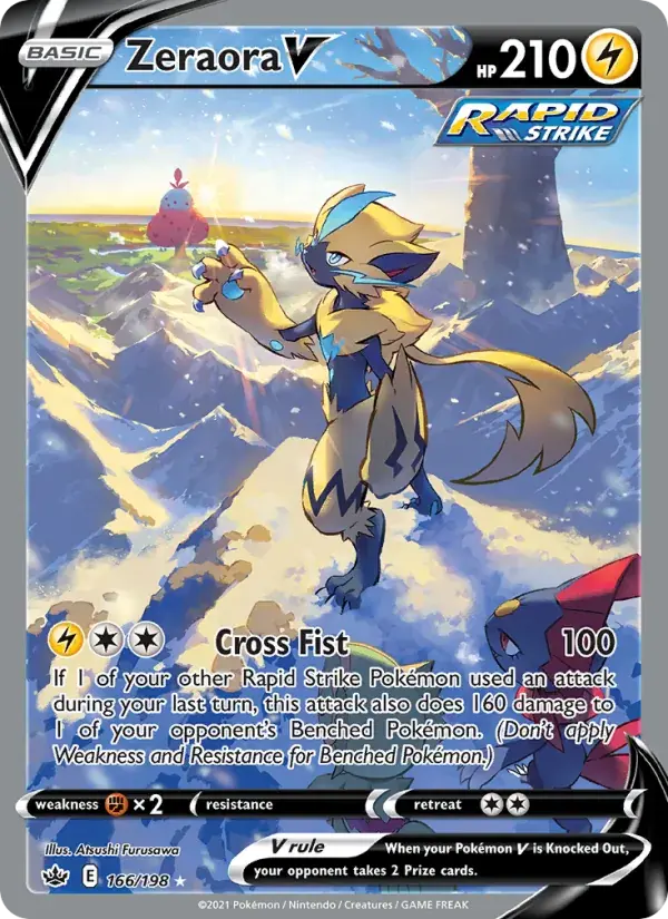 Zeraora V - 166/233 - Chilling Reign