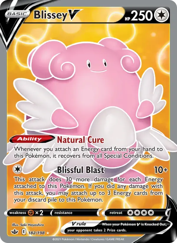 Blissey V - 182/233 - Chilling Reign