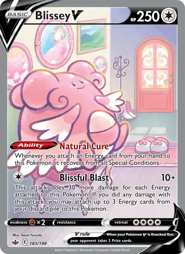 Blissey V - 183/233 - Chilling Reign