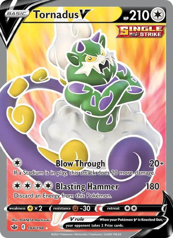 Tornadus V - 184/233 - Chilling Reign