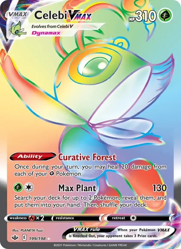 Celebi VMAX - 199/233 - Chilling Reign