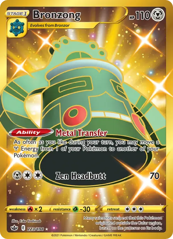 Bronzong - 223/233 - Chilling Reign