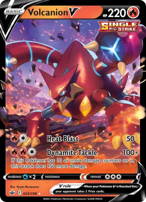 Volcanion V - 25/233 - Chilling Reign