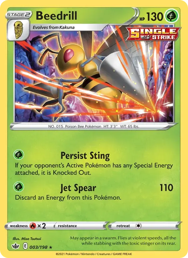 Beedrill - 3/233 - Chilling Reign