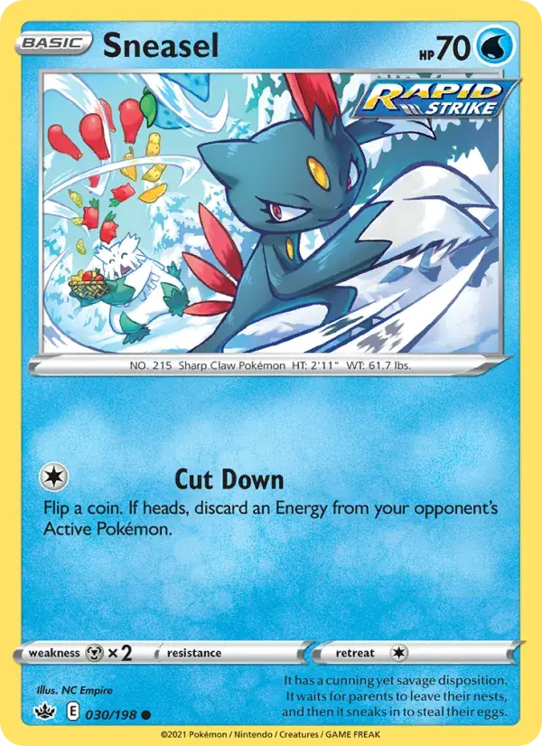 Sneasel - 30/233 - Chilling Reign