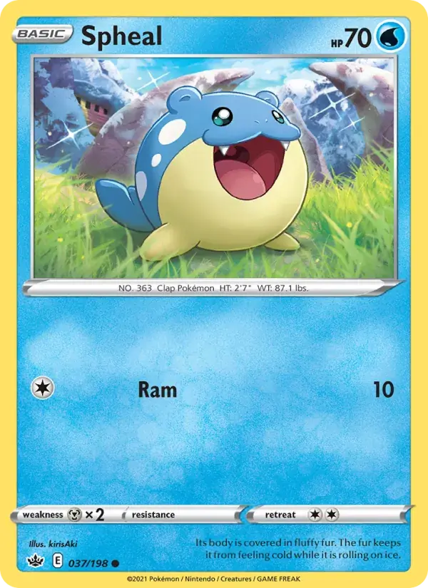 Spheal - 37/233 - Chilling Reign