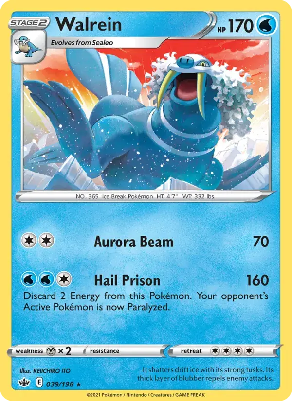 Walrein - 39/233 - Chilling Reign