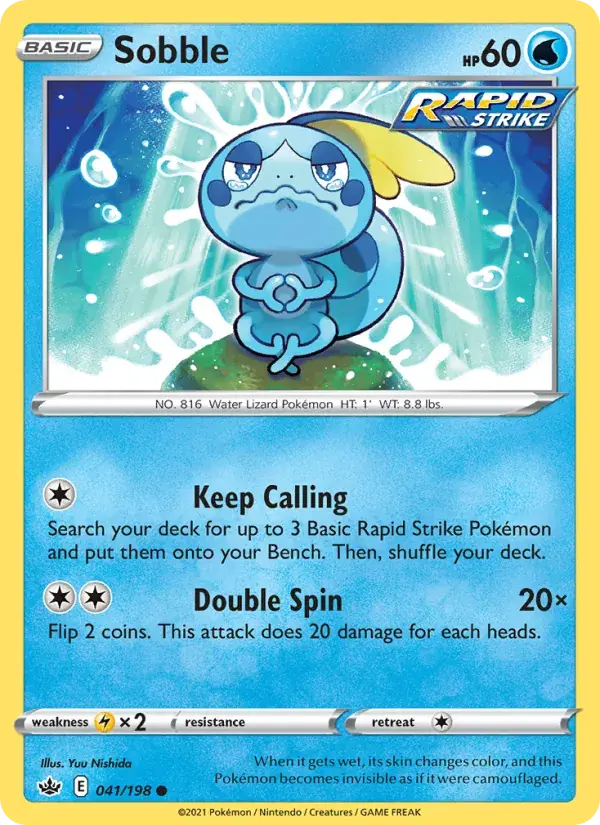 Sobble - 41/233 - Chilling Reign