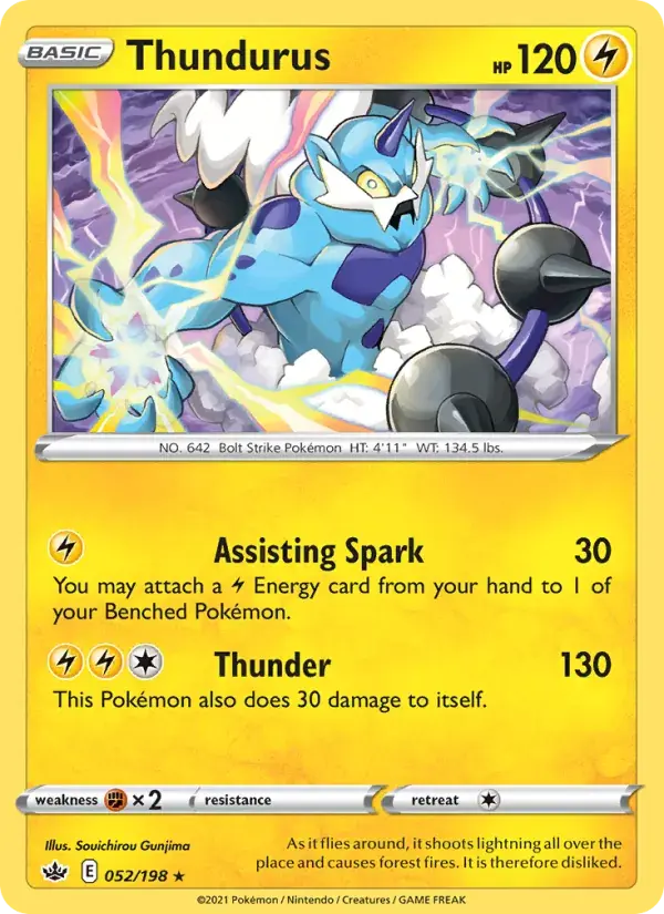 Thundurus - 52/233 - Chilling Reign