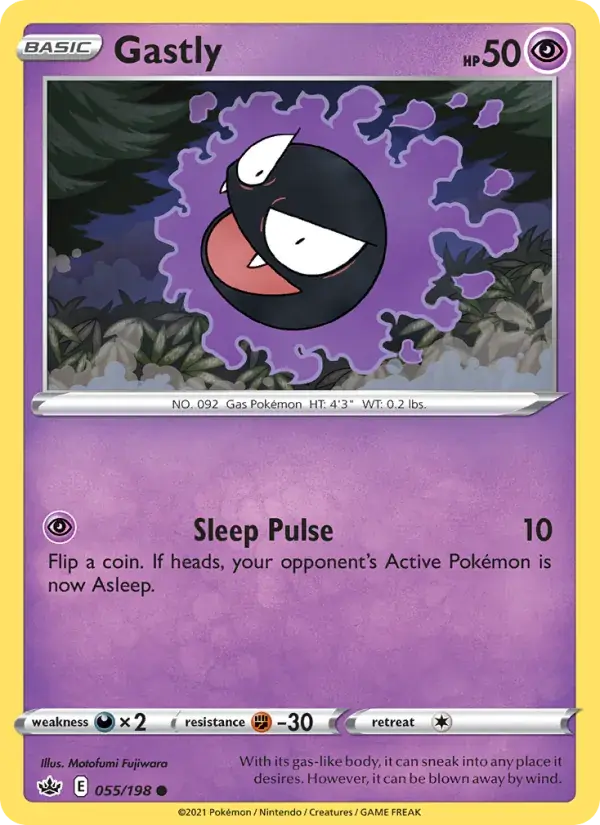 Gastly - 55/233 - Chilling Reign