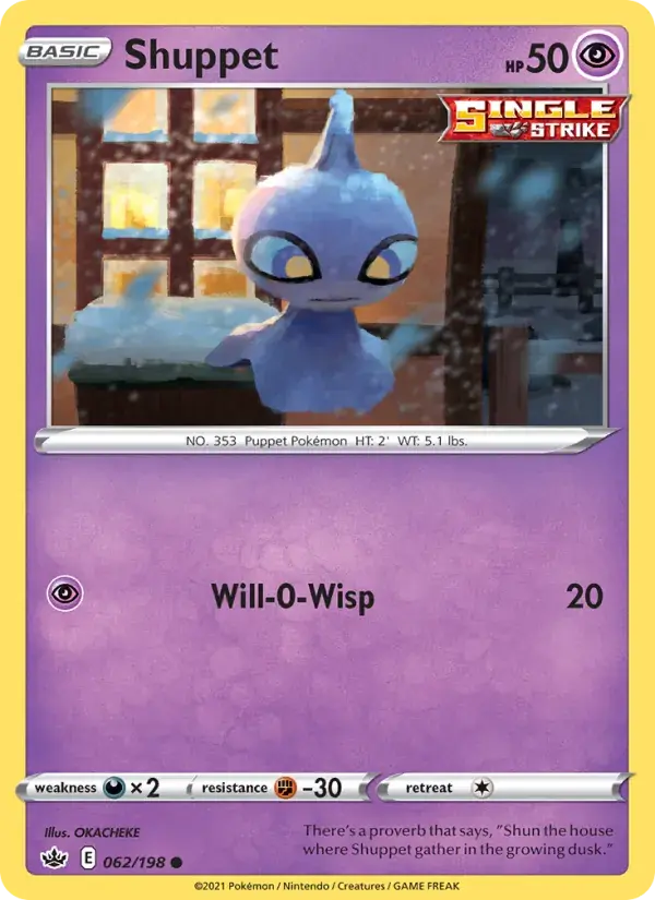 Shuppet - 62/233 - Chilling Reign
