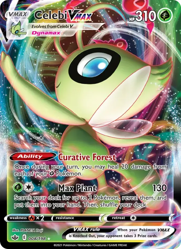 Celebi VMAX - 8/233 - Chilling Reign