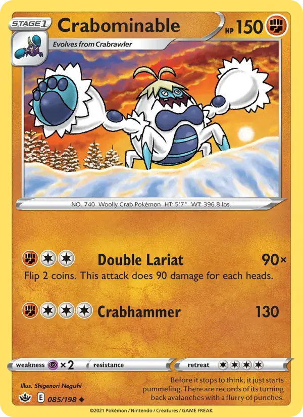 Crabominable - 85/233 - Chilling Reign