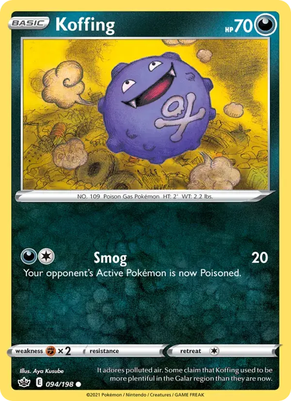 Koffing - 94/233 - Chilling Reign