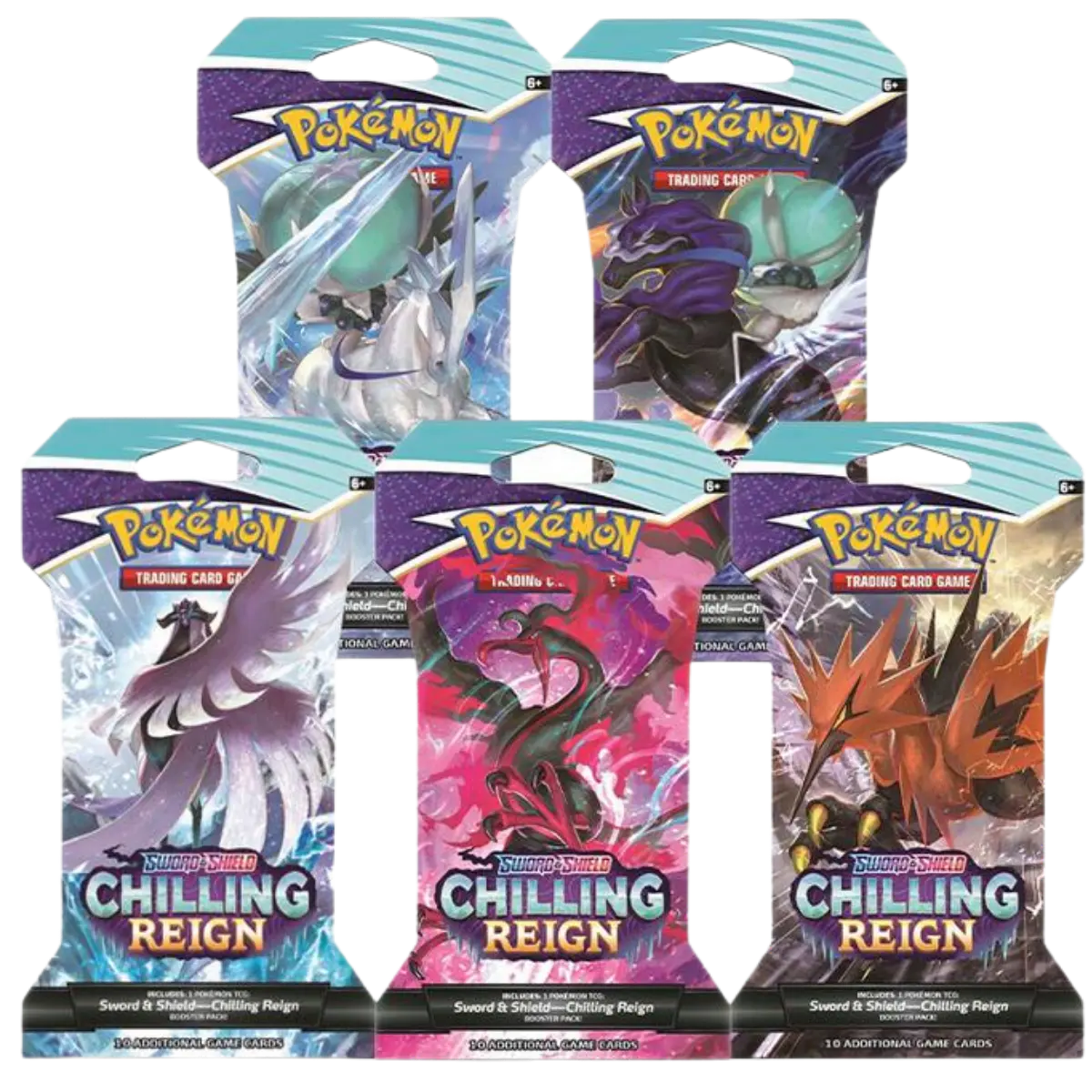 Chilling Reign: Sleeved Booster Pack Art Set