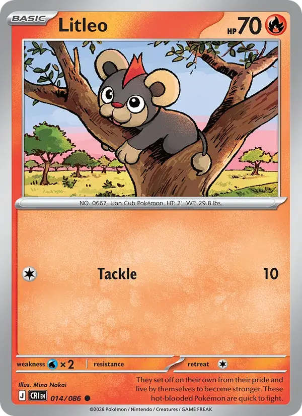 Litleo - 014/122 - Chaos Rising