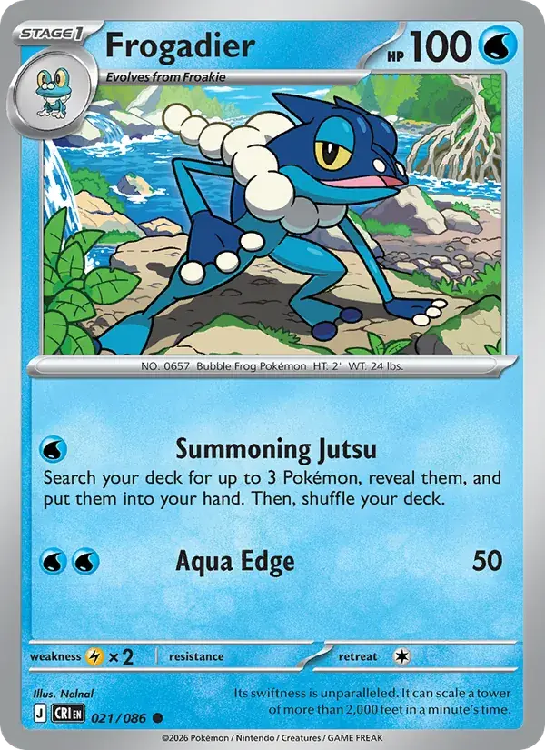 Frogadier - 021/122 - Chaos Rising